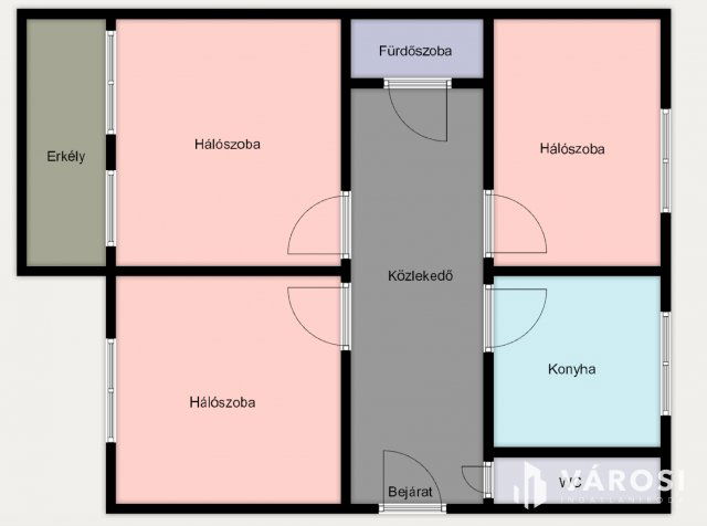 Eladó panellakás, Pécsett 50 M Ft, 3 szobás