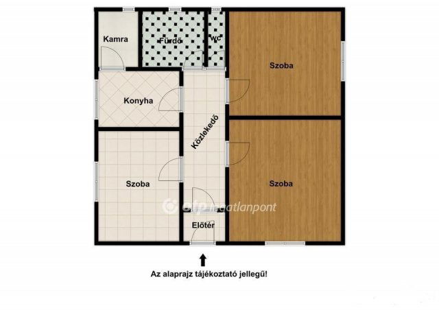 Eladó családi ház, Debrecenben 89.9 M Ft, 3 szobás