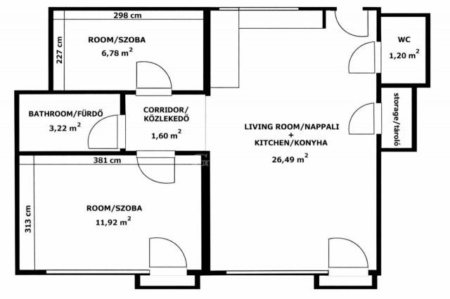 Eladó téglalakás, Budapesten, VIII. kerületben 82.9 M Ft