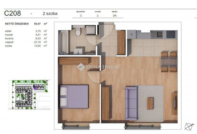 Eladó téglalakás, Budapesten, XIV. kerületben 81.3 M Ft