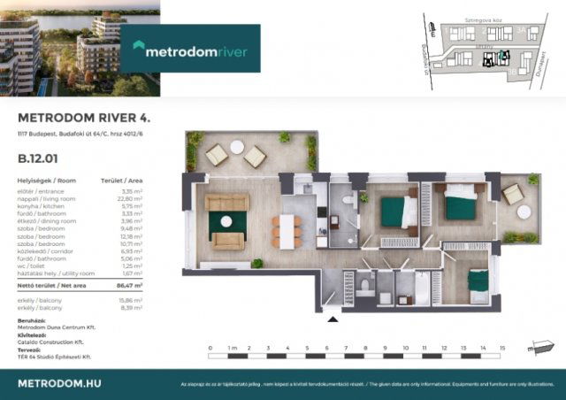 Eladó téglalakás, Budapesten, XI. kerületben, Budafoki úton