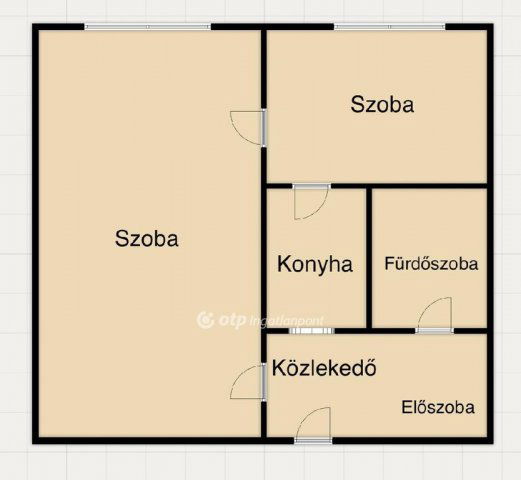 Eladó panellakás, Miskolcon 20.5 M Ft, 2 szobás