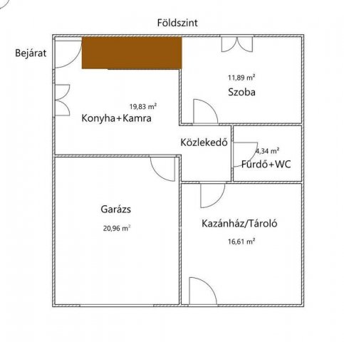 Eladó családi ház, Recsken 45 M Ft, 4 szobás