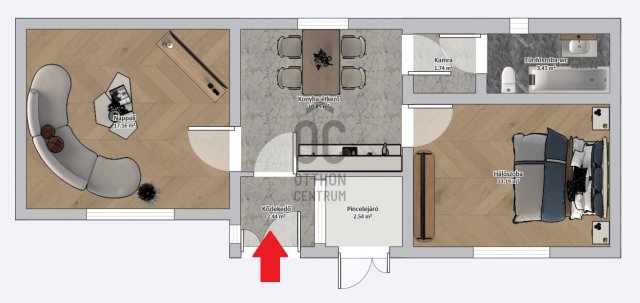 Eladó családi ház, Nagykanizsán 16.99 M Ft, 2 szobás