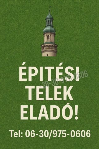 Eladó telek, Sopronban 27.4 M Ft / költözzbe.hu