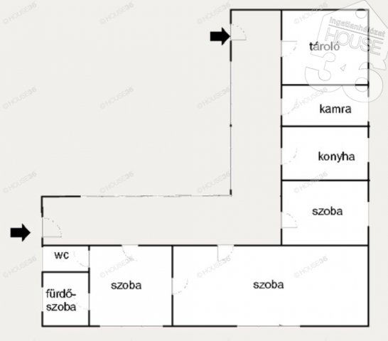 Eladó családi ház, Csongrádon 45 M Ft, 4 szobás