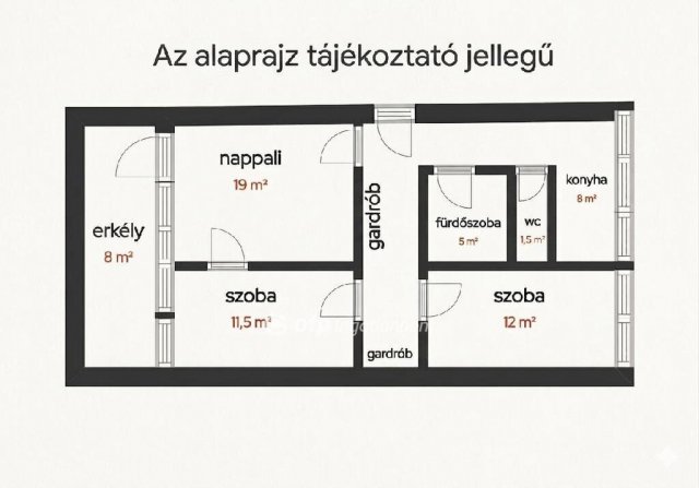 Eladó téglalakás, Budapesten, XVI. kerületben 78 M Ft