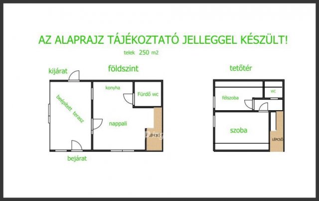 Eladó nyaraló, Tiszavasváriban 22 M Ft, 1+1 szobás