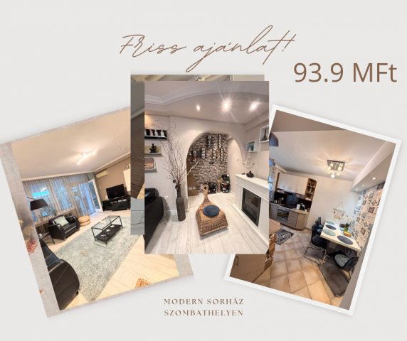 Eladó téglalakás, Szombathelyen 93.9 M Ft, 4 szobás