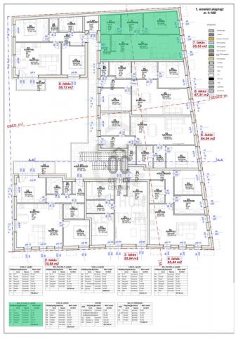 Eladó téglalakás, Cegléden 57.3 M Ft, 2 szobás
