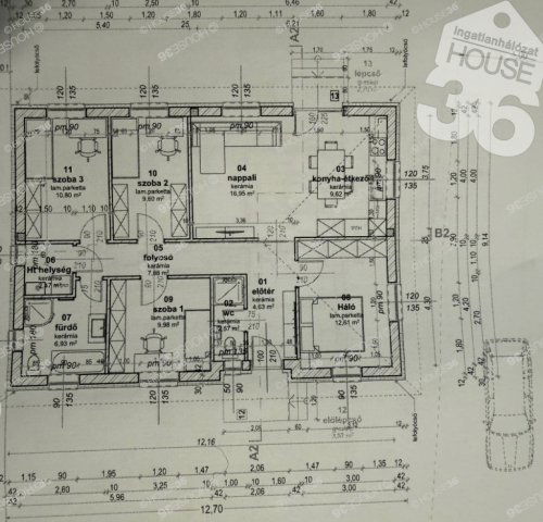 Eladó családi ház, Ballószögön 85.9 M Ft, 5 szobás