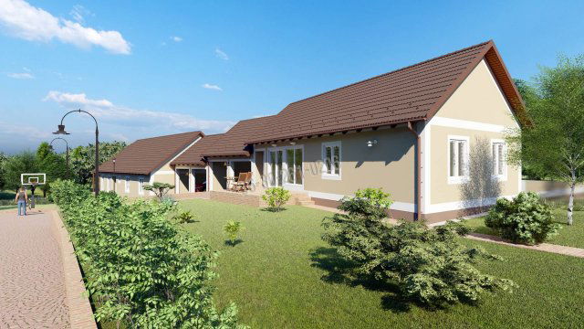 Eladó ikerház, Gyermelyen 89.9 M Ft, 4 szobás