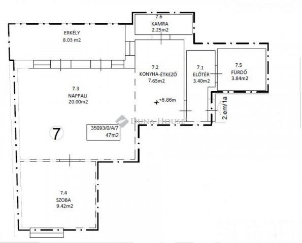 Eladó téglalakás, Budapesten, VIII. kerületben 87.9 M Ft