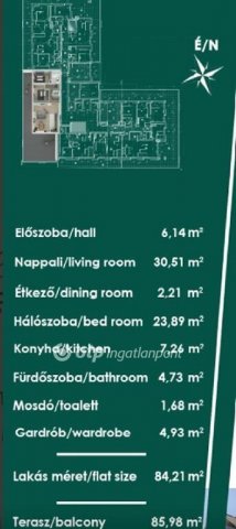 Eladó téglalakás, Budapesten, XIII. kerületben 178.6 M Ft