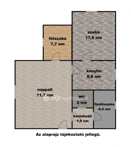 Eladó családi ház, Törökszentmiklóson 24.5 M Ft, 1+1 szobás