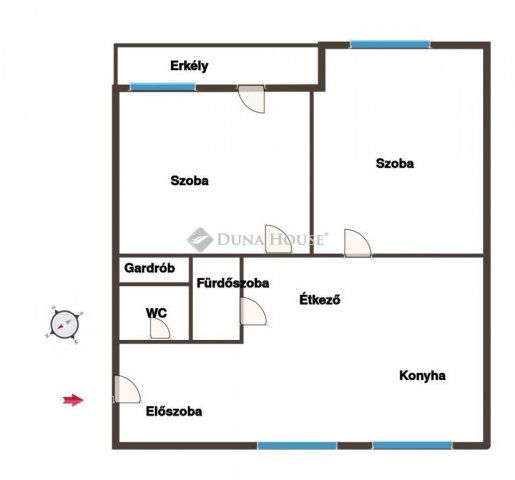 Eladó téglalakás, II. kerületben, Fekete István utcában