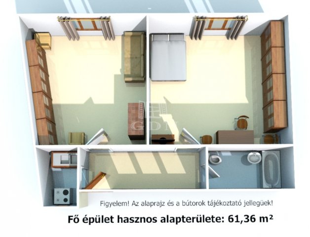 Eladó családi ház, Hajdúnánáson 29.8 M Ft, 2 szobás