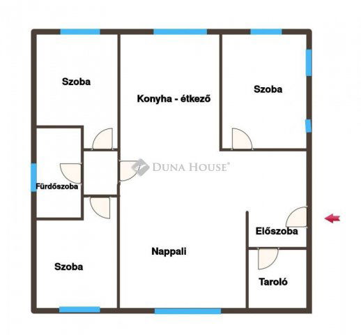 Eladó téglalakás, Sopronban 85 M Ft, 4 szobás