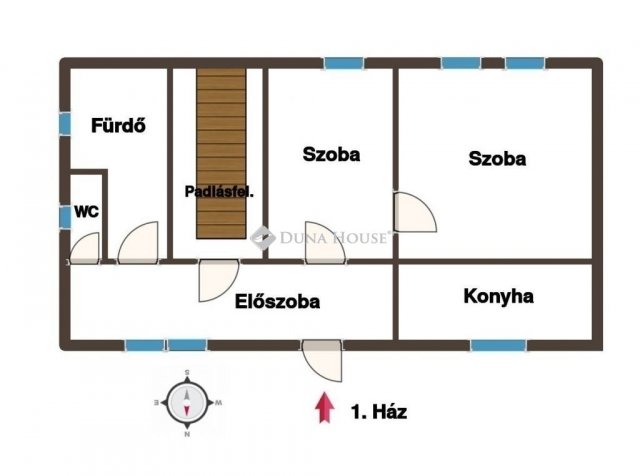 Eladó családi ház, Budapesten, XX. kerületben 73.9 M Ft
