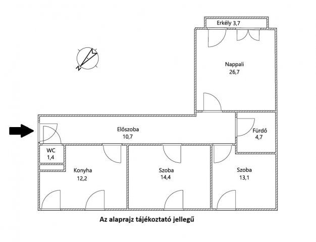 Eladó téglalakás, Budapesten, XIX. kerületben 86.9 M Ft
