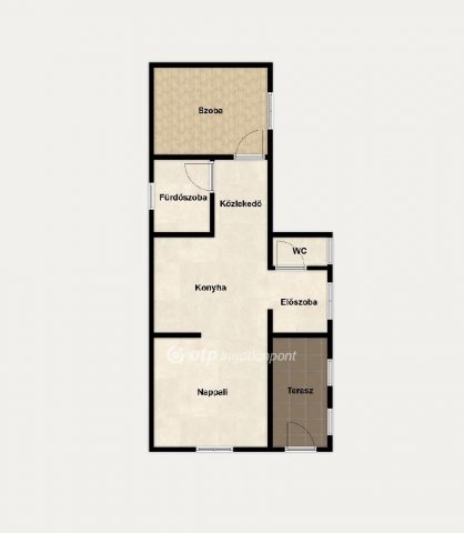 Eladó családi ház, Hajdúsámsonon 51.9 M Ft, 2 szobás