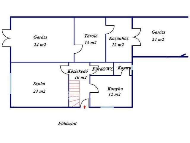 Eladó családi ház, Domoszlón 48 M Ft, 5 szobás