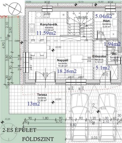 Eladó ikerház, Budapesten, XXII. kerületben 149.9 M Ft, 4 szobás
