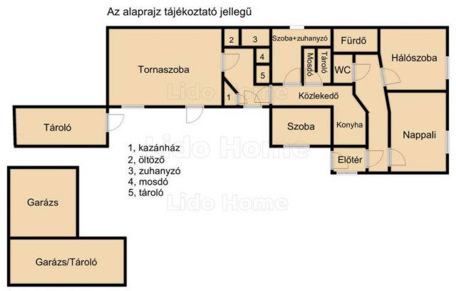 Eladó családi ház, Veszprémben 51 M Ft, 11 szobás