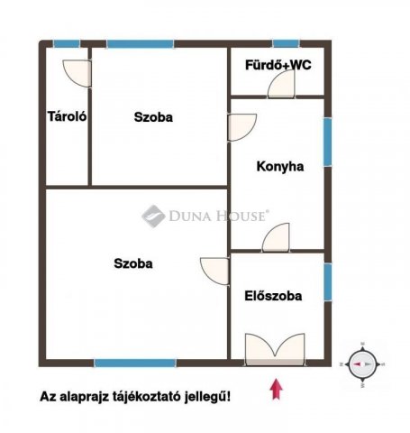 Eladó családi ház, Nemesapátiban 8.5 M Ft, 2 szobás