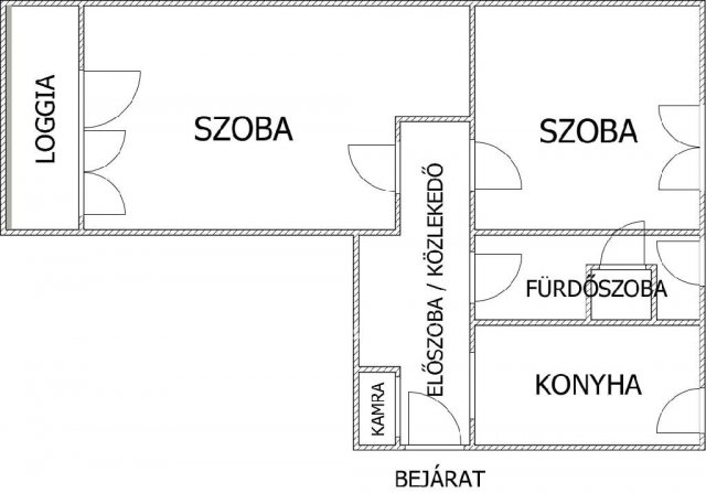 Kiadó téglalakás, albérlet, Egerben 190 E Ft / hó, 2 szobás