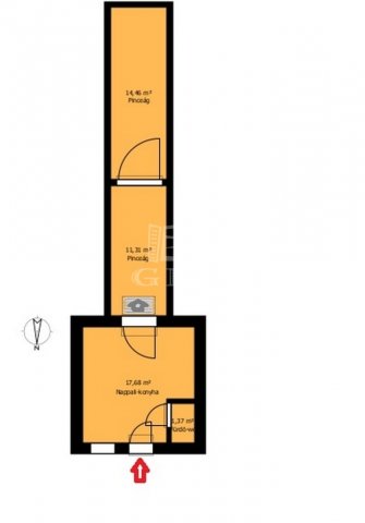 Eladó nyaraló, Miskolcon 5.9 M Ft, 1 szobás