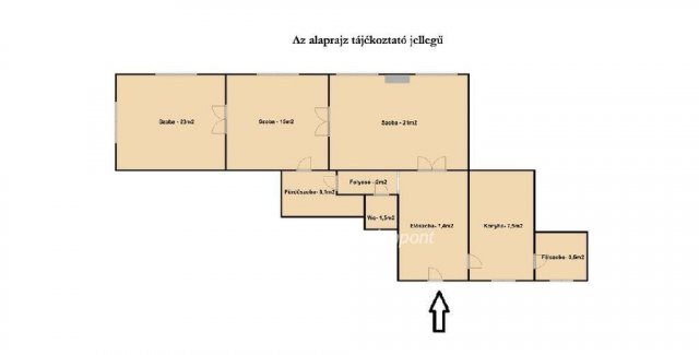 Eladó téglalakás, Budapesten, VI. kerületben 94 M Ft, 3+1 szobás