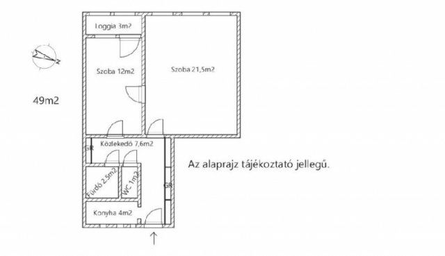 Eladó panellakás, Budapesten, XIV. kerületben 64 M Ft, 1+1 szobás