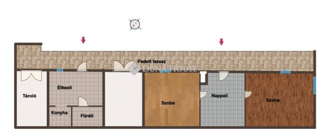 Eladó családi ház, Tahitótfalun 40 M Ft, 3 szobás