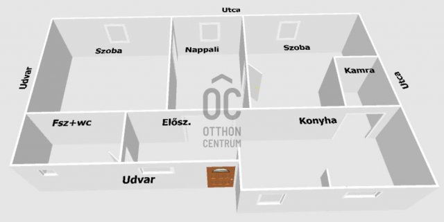 Eladó családi ház, Apátfalván 17.9 M Ft, 3 szobás