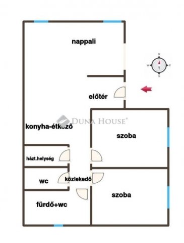 Eladó ikerház, Bagon 93 M Ft, 3 szobás / költözzbe.hu