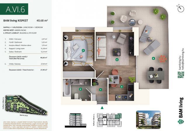 Eladó téglalakás, Budapesten, XIX. kerületben, Iparos utcában