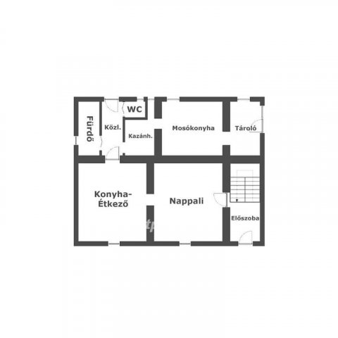 Eladó családi ház, Pétervásárán 38.9 M Ft, 3+1 szobás