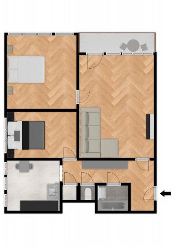 Eladó panellakás, Budapesten, XI. kerületben 88 M Ft, 2+1 szobás