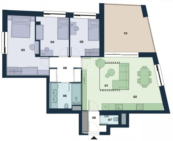 Eladó téglalakás, Budapesten, VIII. kerületben 159.9 M Ft