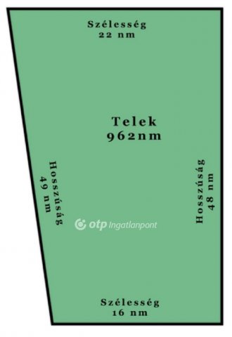 Eladó telek, Debrecenben 34.9 M Ft / költözzbe.hu