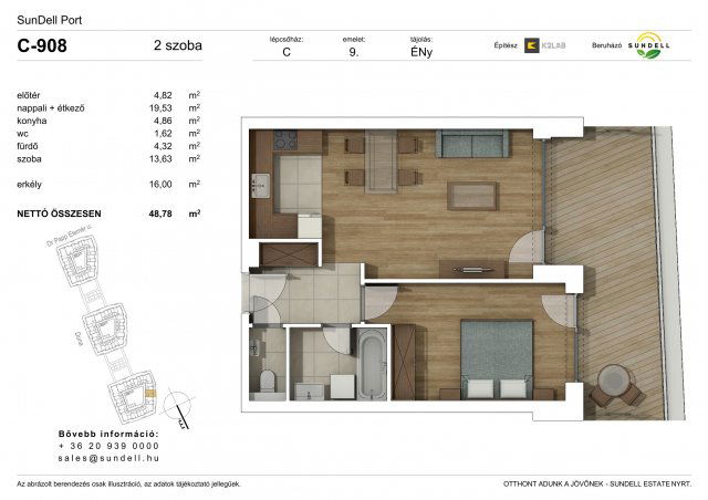 Eladó téglalakás, Budapesten, XI. kerületben 133.4 M Ft
