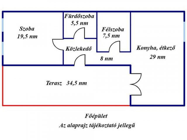 Eladó családi ház, Jászfényszarun 51.9 M Ft, 2+1 szobás