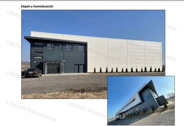 Eladó ipari ingatlan, Bicskén 1292.8 M Ft / költözzbe.hu