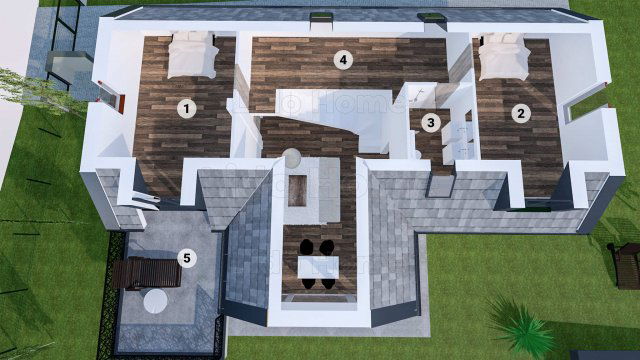 Eladó családi ház, Cserszegtomajon 196 M Ft, 4 szobás