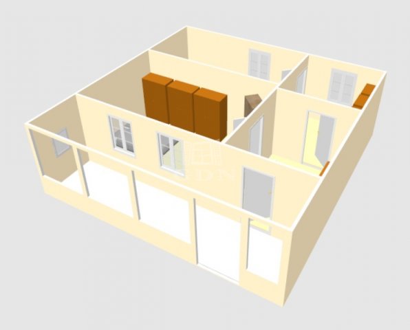 Eladó ikerház, Hajdúnánáson 9.9 M Ft, 2 szobás