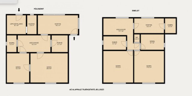 Eladó családi ház, Tatán 79.9 M Ft, 5 szobás