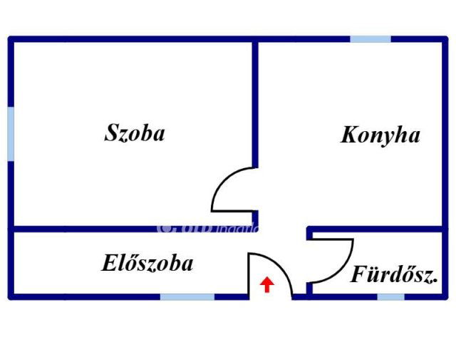 Eladó családi ház, Biharkeresztesen 17.5 M Ft, 1 szobás