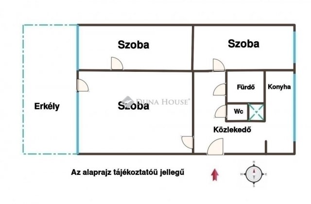 Eladó téglalakás, Budapesten, XVII. kerületben 60 M Ft, 3 szobás