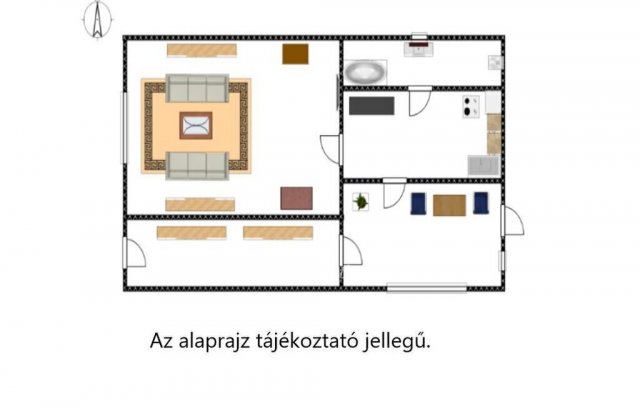 Eladó családi ház, Rácalmáson 35.5 M Ft, 1 szobás